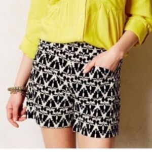 Anthropologie Cartonnier Lithographe Shorts
